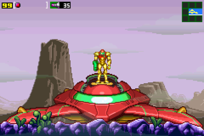 Metroid: Zero Mission - Screenshot - Gameplay (World) - 3840x2560