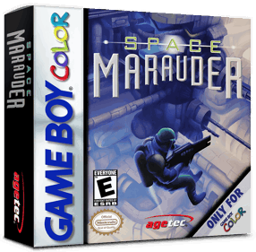 Space Marauder - Box - 3D (North America) - 1016x998