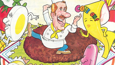 BurgerTime - Fanart - Background (World) - 1280x720