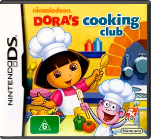 Dora the Explorer: Dora's Cooking Club - Box - Front - Reconstructed (Australia) - 774x708