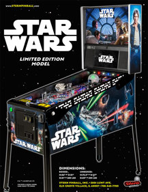 Star Wars (Stern) - Advertisement Flyer - Front (World) - 850x1100