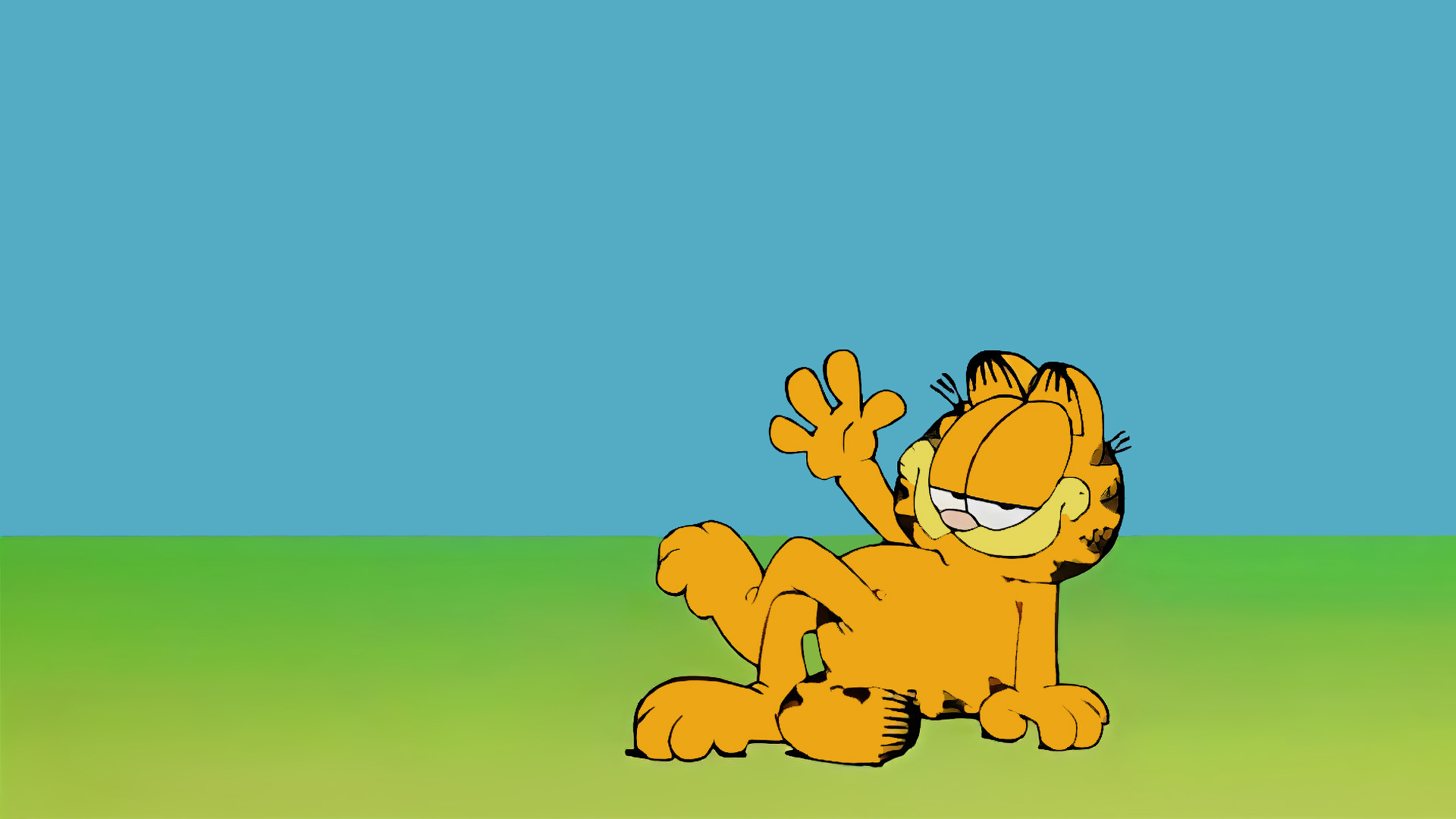Illustration of Garfield and His Nine Lives