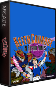 Keith Courage in Alpha Zones - Box - 3D (World) - 582x889