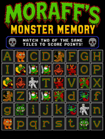 Moraff's Monster Memory - Fanart - Box - Front (World) - 1024x1351