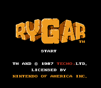 Rygar - Screenshot - Game Title (World) - 256x224