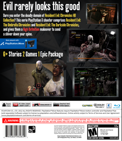 Resident Evil: The Darkside Chronicles - Fanart - Box - Back (World) - 1534x1760
