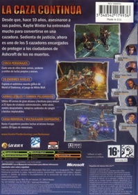 Hunter: The Reckoning: Redeemer - Box - Back (Spain) - 483x680