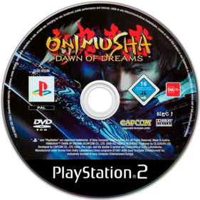 Onimusha: Dawn of Dreams - Disc (World) - 1280x1280