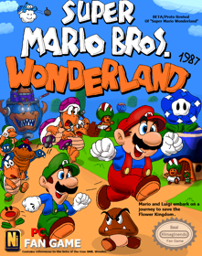 Super Mario Bros. Wonderland 1987 - Box - Front (World) - 901x1141