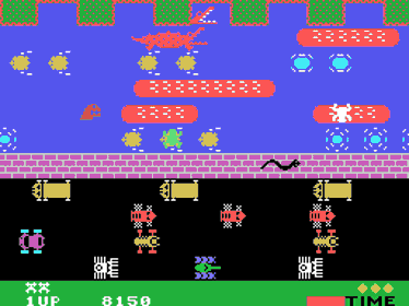 Frogger - Screenshot - Gameplay (North America) - 256x192