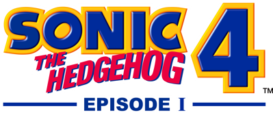 Sonic The Hedgehog 4: Episode I - Clear Logo (North America) - 5466x2259