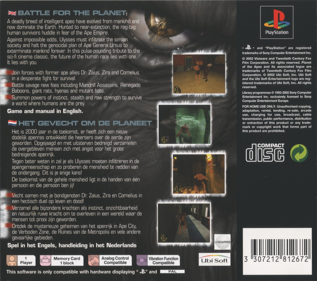 Planet of the Apes - Box - Back (Europe) - 1657x1468