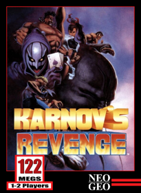 Karnov's Revenge - Fanart - Box - Front (World) - 788x1080