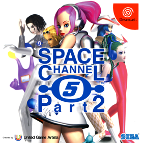 Space Channel 5: Part 2 - Box - Front - Reconstructed (Japan) - 1200x1200