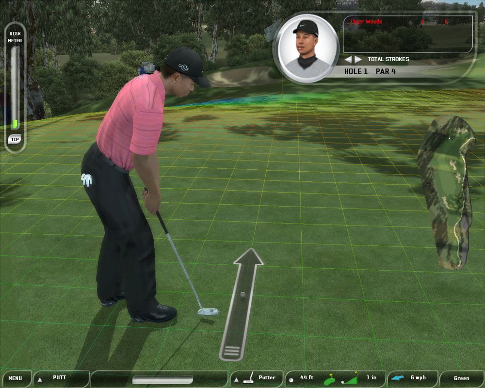 Illustration of Tiger Woods PGA Tour 07