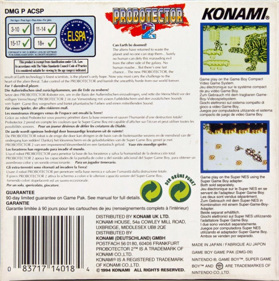 Contra: The Alien Wars - Box - Back (Europe) - 748x753