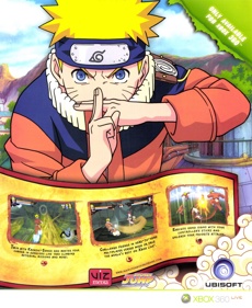 Naruto: Rise of a Ninja - Advertisement Flyer - Front (United States) - 1797x2195