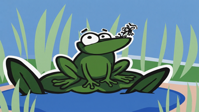 Frog Feast - Fanart - Background (World) - 1920x1080