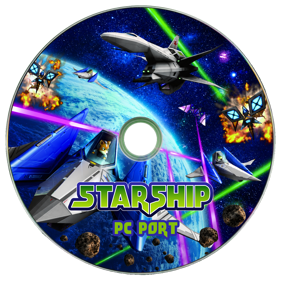 Star Fox 64 - Disc (World) - 1254x1254