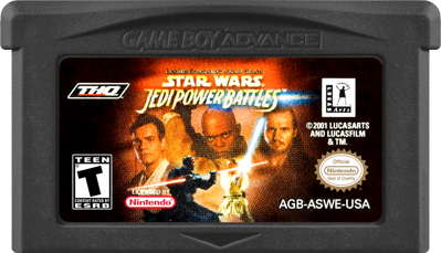 Star Wars: Jedi Power Battles - Cart - Front (North America) - 1000x574