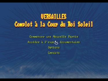 Versailles: A Game of Intrigue - Screenshot - Game Title (France) - 640x480