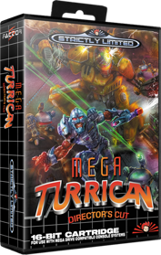 Mega Turrican: Director's Cut - Box - 3D (Europe) - 698x1102