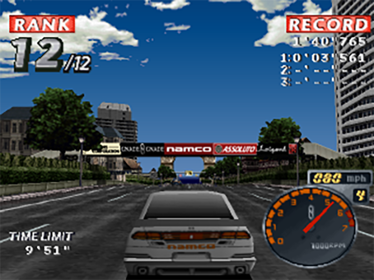Rage Racer - Screenshot - Gameplay (World) - 640x480