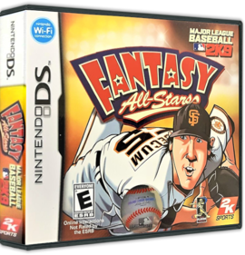 Major League Baseball 2K9: Fantasy All-Stars - Box - 3D (North America) - 575x598