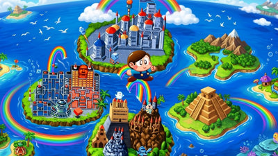 Rainbow Islands Extra - Fanart - Background (Japan) - 1920x1080
