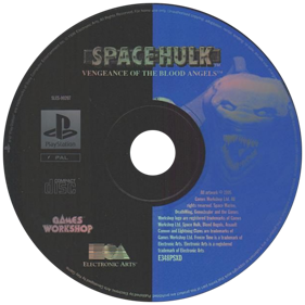 Space Hulk: Vengeance of the Blood Angels - Disc (Europe) - 600x600