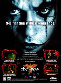 The Crow: City of Angels - Advertisement Flyer - Front (North America) - 1630x2220