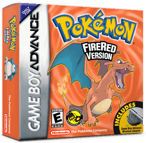 Pokémon FireRed Version - Box - 3D (North America) - 1016x998