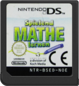 Spielend Mathe Lernen - Cart - Front (Germany) - 517x564