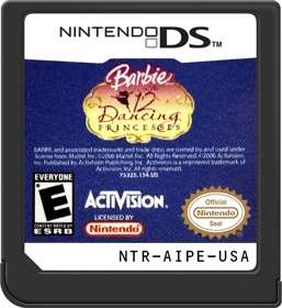 Barbie in The 12 Dancing Princesses - Cart - Front (North America) - 517x564