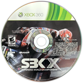 SBK X: Superbike World Championship - Disc (North America) - 1447x1447