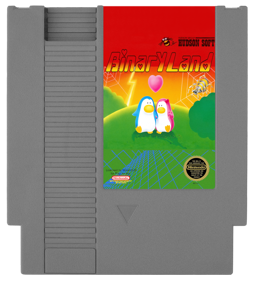 Binary Land - Fanart - Cart - Front (North America) - 1024x1132