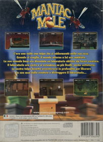 Maniac Mole - Box - Back (Italy) - 951x1308