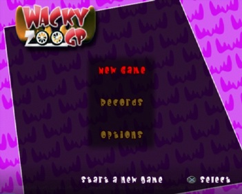 Wacky Zoo GP - Screenshot - Game Title (Europe) - 640x512