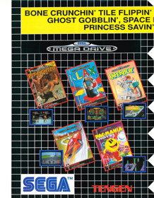 KLAX (Tengen) - Advertisement Flyer - Front (United Kingdom) - 1714x2200