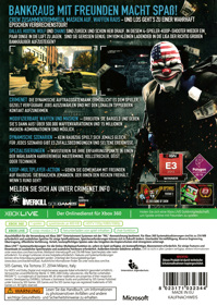 Payday 2 - Box - Back (Germany) - 3038x4285