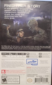 The Walking Dead: The Final Season - Box - Back (North America) - 1085x1775