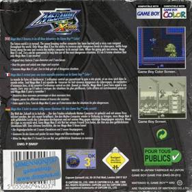 Mega Man Xtreme - Box - Back (Europe) - 640x640