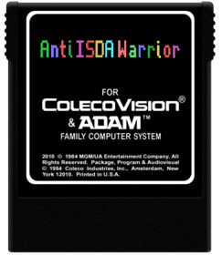 AntiISDA Warrior - Fanart - Box - Front (World) - 600x692