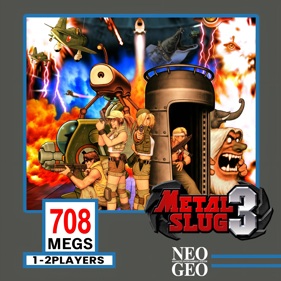 Metal Slug 3 - Fanart - Box - Front (North America) - 2460x2460