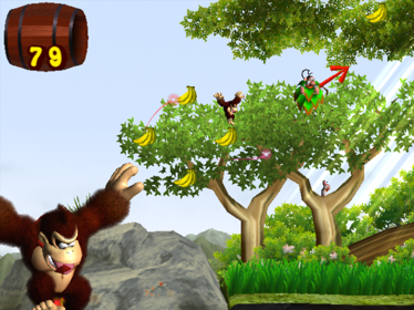Donkey Kong: Jungle Beat - Screenshot - Gameplay (World) - 640x480