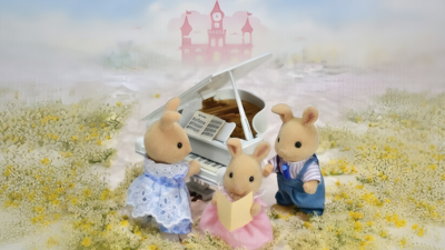 Sylvanian Families: Otogi no Kuni no Pendant - Fanart - Background (Japan) - 1920x1080