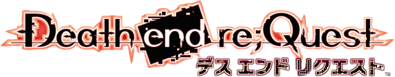 Death end re;Quest - Clear Logo (World) - 852x166