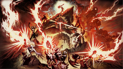 Illustration of Guitar Hero: Warriors of Rock