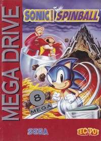 Sonic the Hedgehog Spinball - Box - Front (Brazil) - 1590x2226