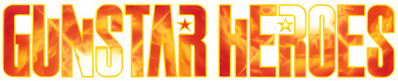 Gunstar Heroes - Clear Logo (World) - 1257x256